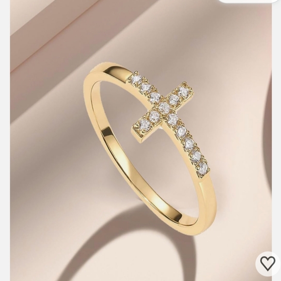 Unsigned Jewelry - Cross Ring